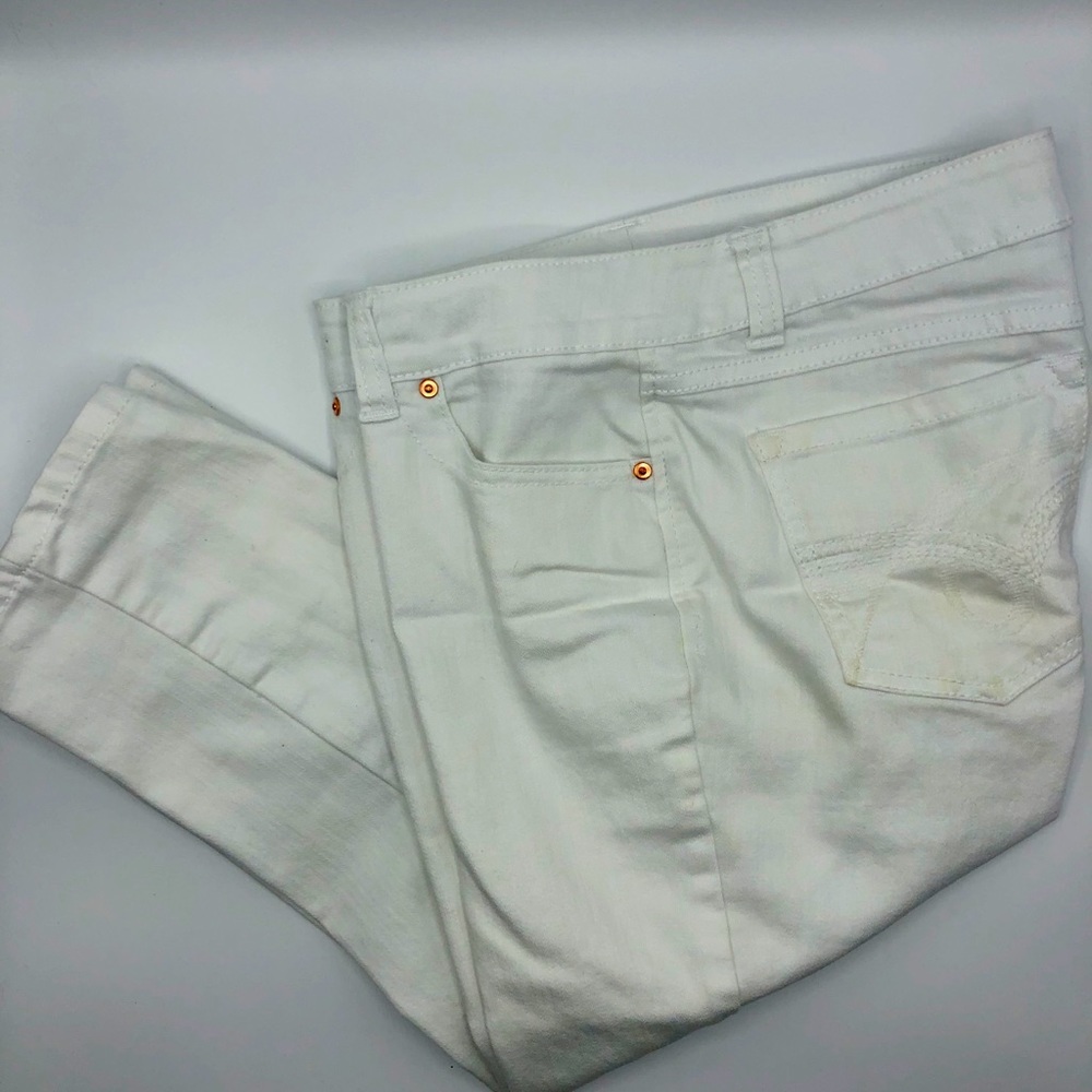 INC capri pants in white